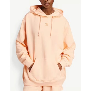 Adidas Essentials Loose French Terry Hoodie Pink