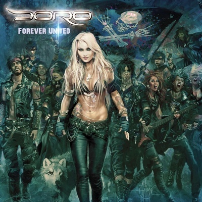 Doro Forever United Transparent Green Vinyl 2 LP