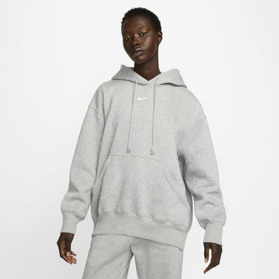 Nike W NSW PHNX FLC OS PO Hoodie W sivá DQ5860-063