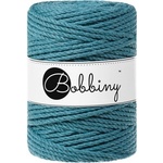 Bobbiny 3PLY Macramé Rope 5 mm 100 m Teal юта (TX-E022)