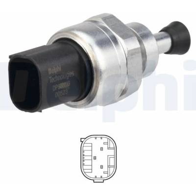 Senzor, tlak vyfuk.plynu DELPHI DPS00039-12B1