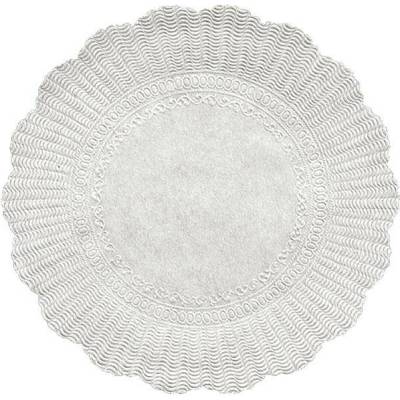 Rozetky průměr 21 cm - bílé (500 ks)