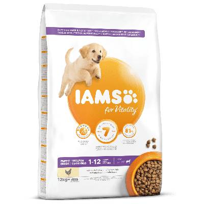 IAMS DOG PUP LR CKN 12KG