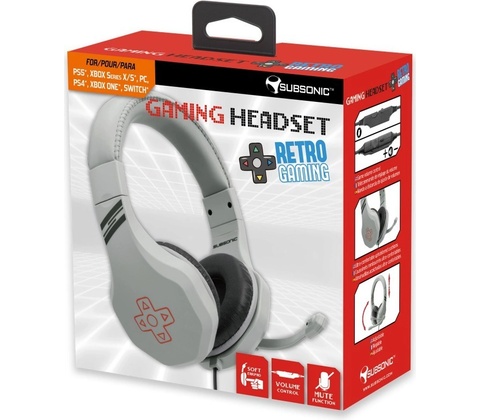 Subsonic Gaming Headset Retro Gaming