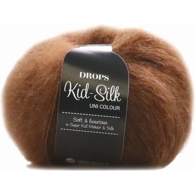 Drops Kid-Silk 35 čokoláda