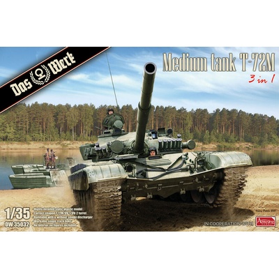 Das Werk Medium Tank T-72M NVA / Hungarian Army / Czechoslovak Army / Iraqui Army 1:35