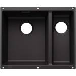BLANCO Subline 340/160 - Мивка от Silgranit, 53x40 см, мивка отляво, антрацит 527821 (527821) Мивка за вграждане