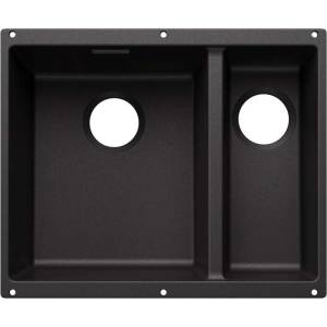BLANCO Subline 340/160 - Мивка от Silgranit, 53x40 см, мивка отляво, антрацит 527821 (527821) Мивка за вграждане