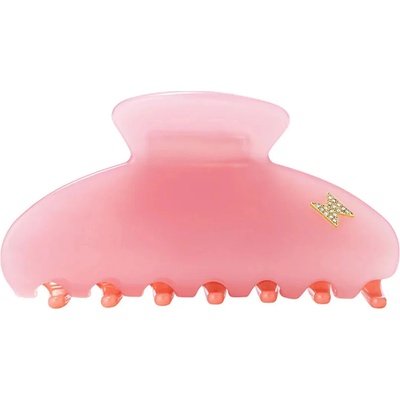 By Eloise Large Hair Claw Bolt Coral Blush