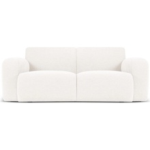 Micadoni Home pohovka z textílie bouclé 170 cm Molino biela