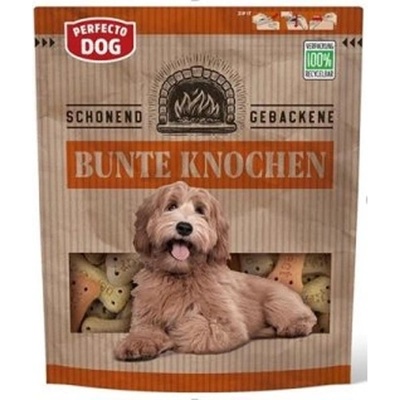 Perfecto Dog sušenky Bunte Knochen 400 g