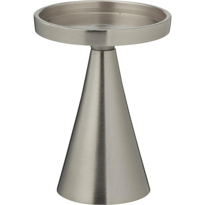 Home Styling Collection Ozdobný svícen, stříbrný, 13 cm stříbrný