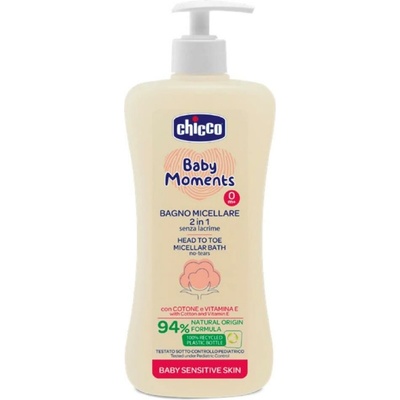 CHICCO Gél sprchový Baby moments Kids 0m+ 500 ml