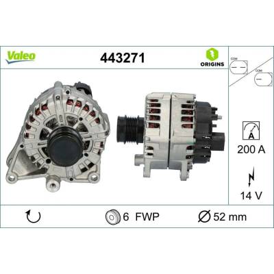 Generátor VALEO 443271