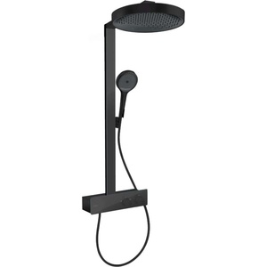 Hansgrohe Rainfinity - Душ комплект с термостат, диаметър, 36 cm, 3 струи, черен мат 26853670 (26853670)