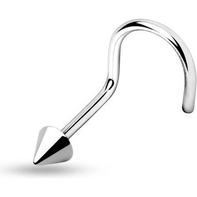 Šperky4U zahnutý piercing do nosu N01065-03