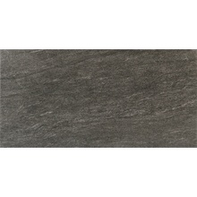 Zorka keramika Mantova grafite 30 x 60 x 0,9 cm imitace kamene tmavě šedá 1,44m²