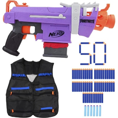 Nerf Fortnite SMG E E8977 vesta 50 šípů
