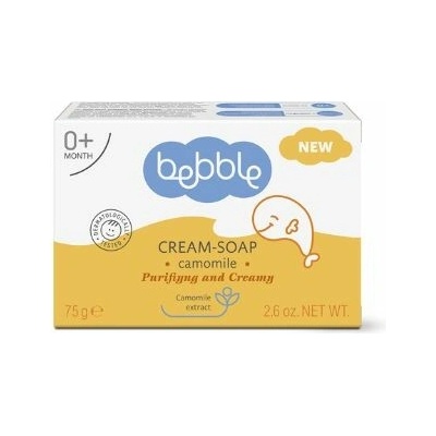 Bebble Detské krémové mydlo s harmančekom 75 g