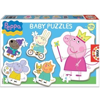 Image 1 of Educa - Бебешки пъзел Baby Peppa Pig 15622