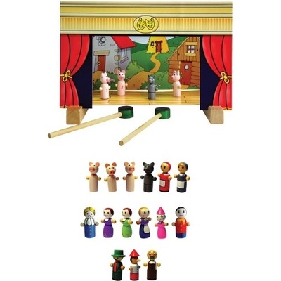 Drewmax 0803 magnetické loutkové divadlo – Zboží Dáma