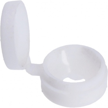 Rozeta ozdobna, biela, na skrutky so zapustnou hlavou