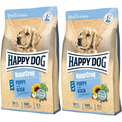 Happy Dog NaturCroq Puppy 2 x 15 kg