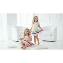 Boboli 27703167-1100 pruhovaná saténová sukňa