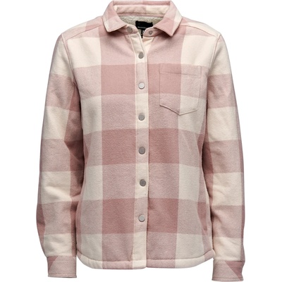 Black Diamond Дамско ежедневно яке Black Diamond Women's Project Lined Flannel Shirt - Pale Mauve / Off White Plaid - размер XS (133-0926-0211)