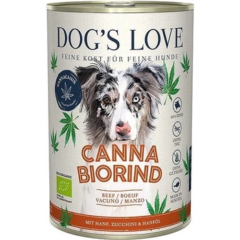 Dog's Love Canna Bio Hovězí Adult 400 g