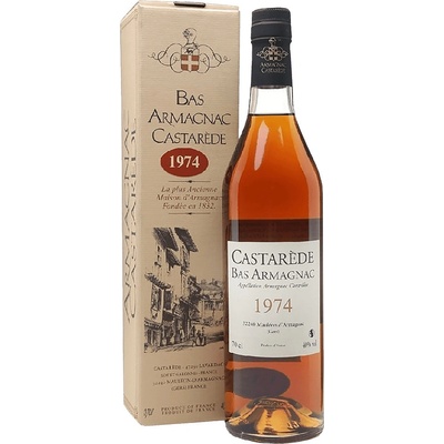 Armagnac Castarede 1974 40% 0,7 l (čistá fľaša)