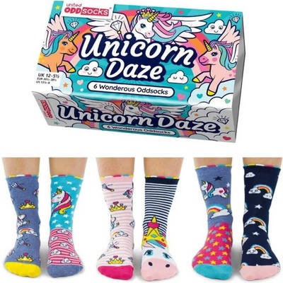 United Odd Socks Veselé ponožky Unicorn Daze
