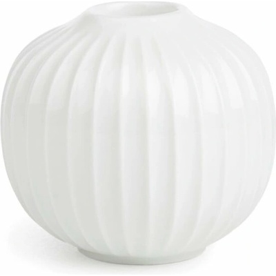 Biely porcelánový svietnik Kähler Design Hammershoi, ⌀ 7,5 cm