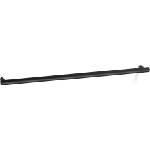 DECOR WALTHER Закачалка на релса за кърпи Bar 60 см черен мат (0856360)