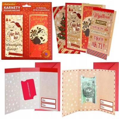 Sada vianočných darčekových poukazov ZKP-002 BN Passion Cards
