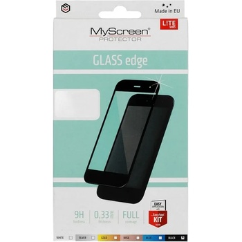 Image 1 of Стъклен протектор MyScreen Lite Glass Edge Full Glue за Samsung A125 Galaxy A12, Черен (2381)