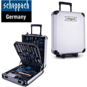 Scheppach Алуминиев куфар с инструменти WZT187 (DIY) - с колелца / Scheppach 59093299968 / (SCH 59093299968)