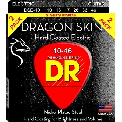 DR Strings Dragon Skin DSE-2/10
