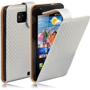 Image 1 of Samsung Galaxy S2 i9100 Flip Калъф Бял + Протектор