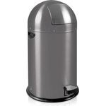 EKO-Europe Кош за отпадъци EKO KICK CAN с педал (33 л) - сив (EKO 964800 - Grey)