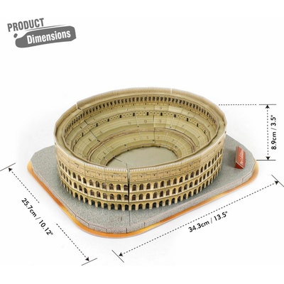 CubicFun 3D puzzle National Geographic: Koloseum 131 ks – Zboží Mobilmania