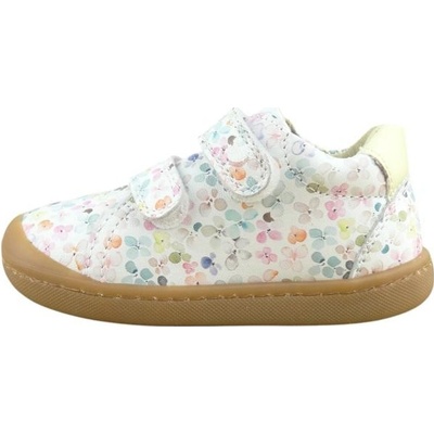 Primigi celoroční kožená obuv 7900077 bianco multicolor