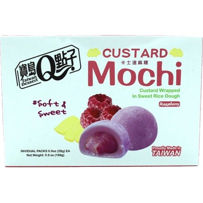 Q Brand Mochi Custard raspberry 168 g – Zbozi.Blesk.cz