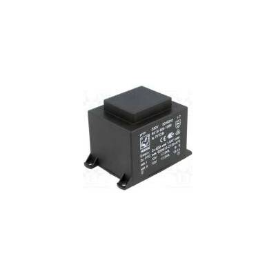 Transformátor zalévaný 35VA 230VAC 12V 12V 1458mA 1458mA PCB