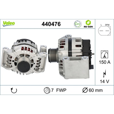 Alternátor VALEO 440476