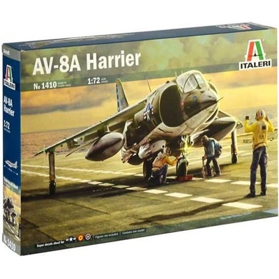 Italeri Model Kit McDonnell Douglas AV 8A Harrier 1410 1:72