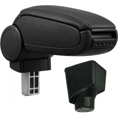 Pro. tec Подлакътник Dacia SANDERO STEPWAY, черен, еко кожа