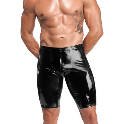 Noir Handmade H094 Voltage PVC Biker Shorts Black XXXL