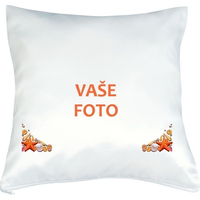 FOTOpošta Vankúš s fotkou rámik DOVOLENKA 40x40