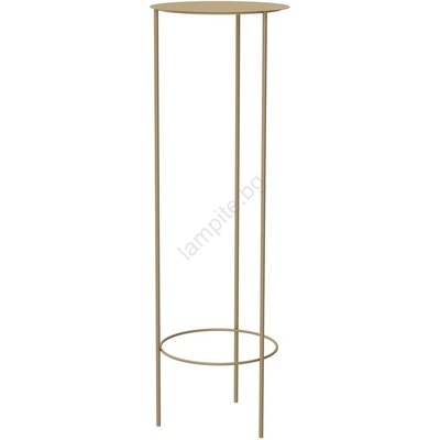 Стойка за цветя 100x32 см златист (LU8082A)